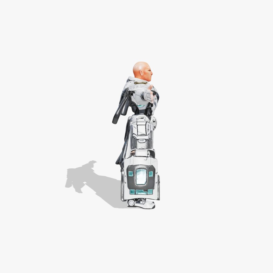 Futuristic Armor Suit model pack